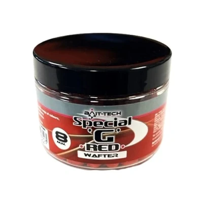Image of Special G Red Dumbells Wafters 8mm 2 x 70g Bait Tech. Fishing