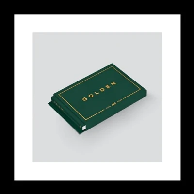 Image of BTS Jungkook Golden 1st Solo Album Contents+Photobook+Photocard+Tracking Jung Kook (Weverse Albums Version)
