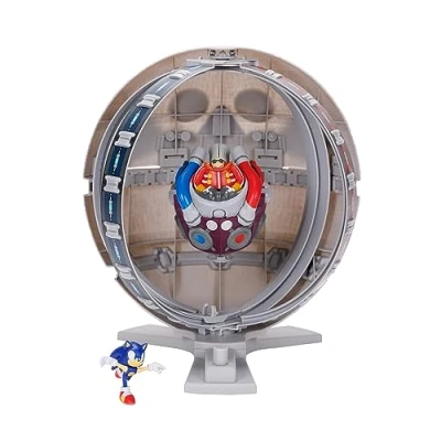 Image of Sonic the Hedgehog Death Egg Playset With 2.5&quot; Action Figure Included. Recreate Epic Battles From This For Any Fan.