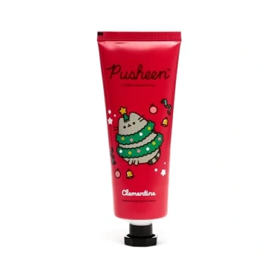 Image of Puckator Christmas Pusheen the Cat Clementine Moisturising Hand Cream 50ml