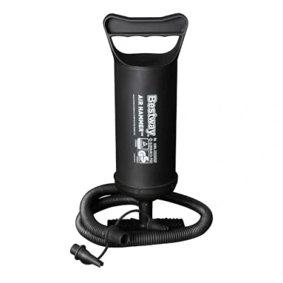 Image of Bestway Air Hammer Inflation Pump for Airbeds, Paddle Boards, Kayaks and other Inflatables, Black, 12 inch