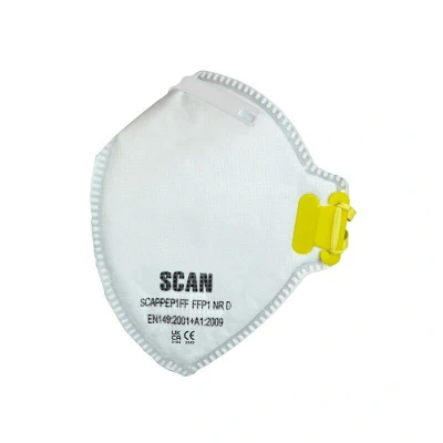 Image of Scan SCAPPEP1FF FFP1 Fold Flat Disposable Masks Pack of 3