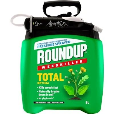 Image of Roundup Weedkiller Total Optima, pump spray, 5 litre