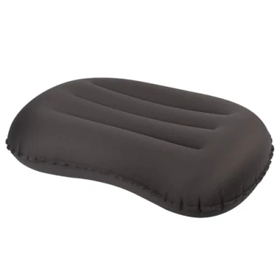 Image of Ultralight Camping/Inflating Travel Pillow, 3.5 oz Compressible, Comfortable, Ergonomic Camping Pillow with Storage Bag, for Neck &amp; Lumbar Support Camping, Backpacking, Hiking Traveling (Grey)