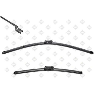 Image of 52028679, 52028681 Wiper blade SWF VisioFlex 119349 550, 500mm Front Beam with spoiler for left hand drive vehicles JEEP: Renegade Off Road