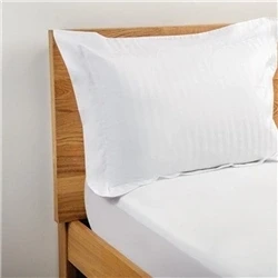 Image of Mitre Comfort Satin Oxford Pillowcase White (2 Pack)