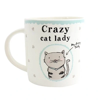 Image of Something Different Cat Lady Boxed Mug 100 gm