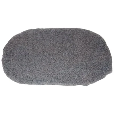 Image of Petlife Vetbed Original for Dog/ Cat, Oval, 30 inch, Grey
