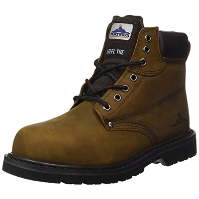 Image of Portwest Steelite Welted Safety Boot SB HRO, Size: 39, Colour: Brown, FW17BRR39