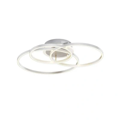 Image of Lindby Smart LED ceiling light Tula, remote control, Tuya CCT