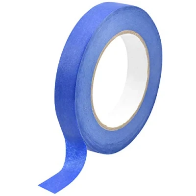 Image of Masking Tape Blue for Artist Premium Painting Middle Adhesive Easy Removal Painters Paper Crafts Decorating 20mm*50m