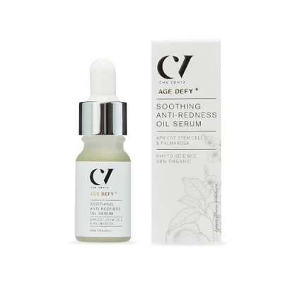 Image of Green People Age Defy+ Soothing Anti Redness Oil Serum 10ml Natural &amp; Organic Ageing Face Facial for Mature Skin Paraben Free Ethyl Alcohol Cruelty Vegan