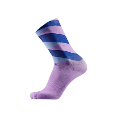 Image of GORE WEAR Unisex Essential Socks, Scrub Purple/Ultramarine Blue, 35W / 37L EU