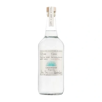 Image of Casamigos Blanco Tequila 40% vol 70cl Hints of Citrus Vanilla &amp; Sweet Agave Crisp Clean Made from Hand Selected Blue Weber
