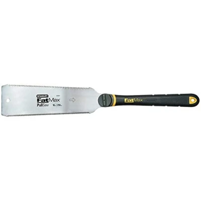 Image of Stanley 0 20 501 Fine/Rough Jaw Saw, Black/Silver, 600 mm
