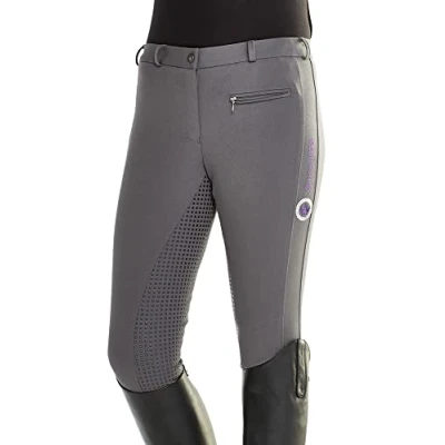 Image of PFIFF 102235 ladies riding breeches Yasmin, silicone grip seat, UK 8 20 EU 36 48
