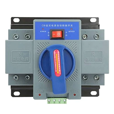 Image of NDQ1 63/2P Dual Power Circuit Breaker Automatic Transfer Switch