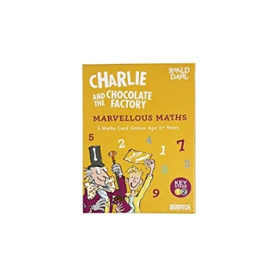 Image of Roald Dahl Charlie and the Chocolate factory Marvellous Maths Educational Game, Yellow