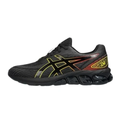 Image of ASICS Men&#039;s Gel Quantum 180 VII Sneaker, Black Cherry Tomato, 11 UK
