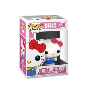 Image of Funko Pop! Vinyl Sanrio: Hello Kitty HK (Classic) (CLSC) Collectable Figure Gift Idea Official Merchandise Toys for Kids &amp; Adults Anime Fans Model Collectors