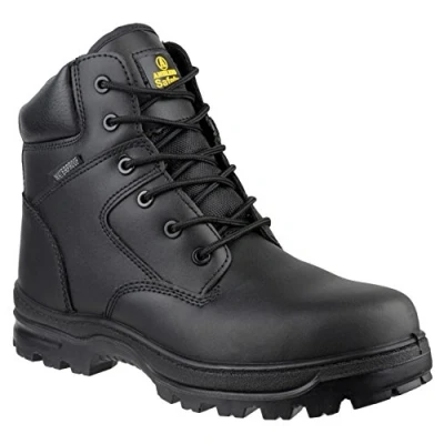 Image of Amblers Safety: Black FS006C Metal Free Waterproof Lace up Safety Boot 9