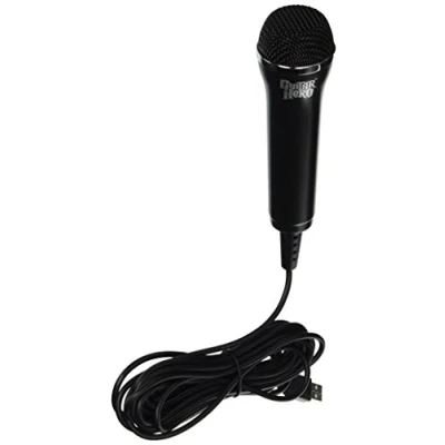 Image of Activision Guitar Hero Wired USB Mic Xbox 360, PlayStation 2 &amp; 3, Nintendo Wii