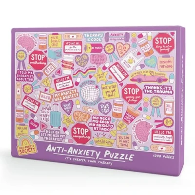 Image of Bubblegum Stuff Anti Anxiety 1000 Piece Jigsaw Puzzles For Adults, Adults Board Pieces Puzzle