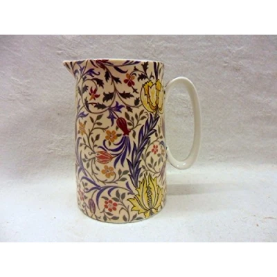 Image of William Morris Flora Design Small jug Made for The Abbeydale collection Heron Cross Pottery
