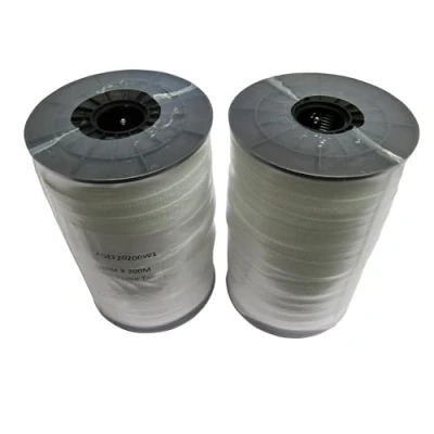 Image of Electric Fence Tape Poly Fencing 20MM x 200M X2 (Electrified Polytape Horse Paddock White)