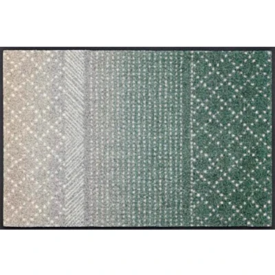 Image of Wash+Dry Doormat Green Desert 50 x 75 cm Washable Inside and Outdoor Use
