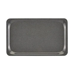 Image of Cambro Capri Tray Charcoal Smooth Surface 280x360mm