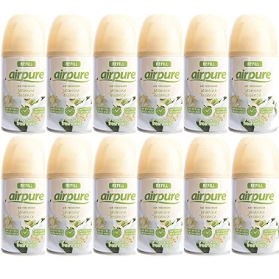 Image of airpure Auto Spray Refills 250ml 12 Tins (Jasmine Essence