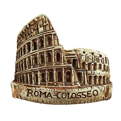 Image of Rome Colosseum Italy 3D Fridge Magnet Souvenir Gift,Home &amp; Kitchen Decoration Magnetic Sticker Roma Refrigerator Collection