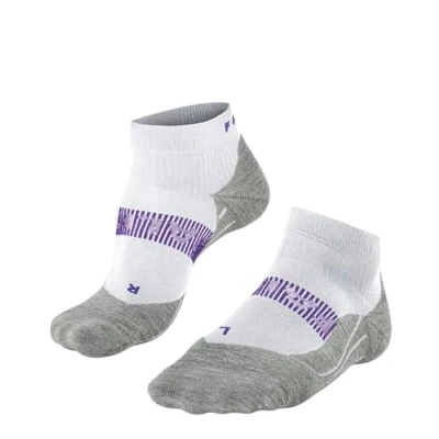 Image of FALKE Women&#039;s RU4 Endurance Cool Short W SSO Functional Yarn Anti Blister 1 Pair Running Socks, White (White 2008) new eco friendly, 2.5 3.5