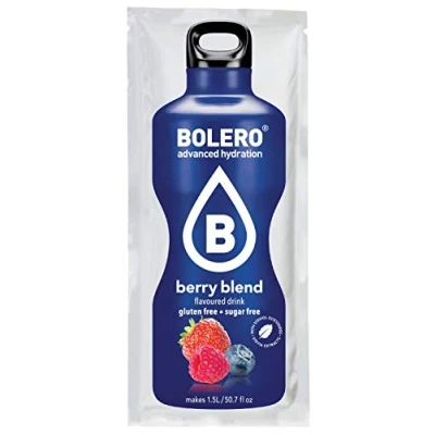 Image of Bolero Essential Hydration Sugar Free Fruit Drink Berry Blend 12 Sachets