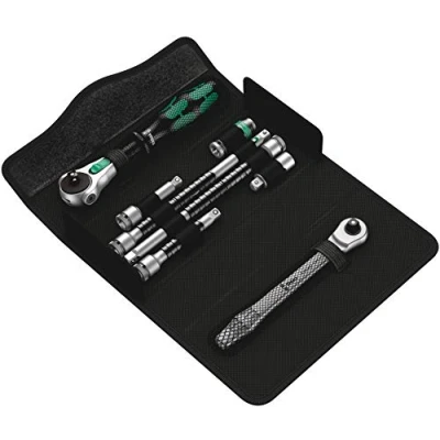 Image of Wera Kraftform Kompakt Zyklop MS1 Metal/Speed 1/4in Set of 8