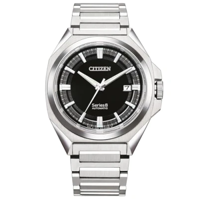 Image of Citizen Series 8 Mens Silver Watch NB6010 81E Stainless Steel One Size