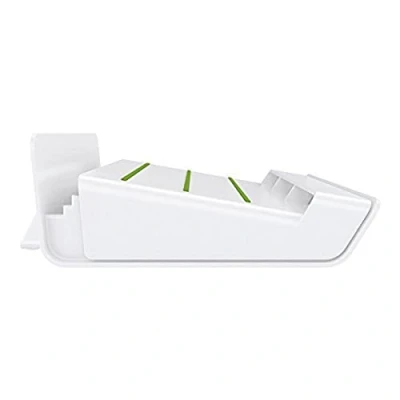 Image of Leitz 62891001 Four Port Charger and Stand with 3 Micro USB Cables, Multicharger XL White