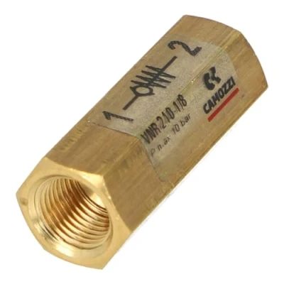 Image of Camozzi VNR 210 1/8 Non Return Valve, Female Female, 1/8&quot; (Pack of 10)