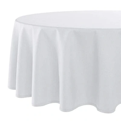 Image of Delindo Lifestyle® Tablecloth Wien Home Stain Protection 160 x 220 cm Oval White