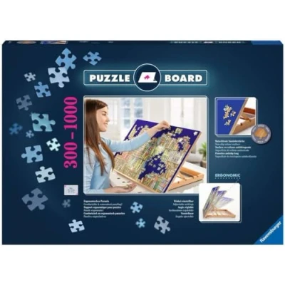 Image of Ravensburger Wooden Puzzle Board Easel Accessory Suitable for Jigsaws Up to 1000 Pieces
