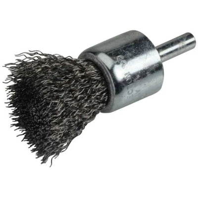 Image of Lessmann DIY End Brush with Shank 23mm, 0.30 Steel Wire LES45316107