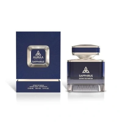 Image of Sapphirus Extrait de Perfume 100ml by Auraa Desire Bold Spicy Citrus Fragrance for Men Sandalwood, Amber, Patchouli, Vetiver Scents Long Lasting Eau Parfum
