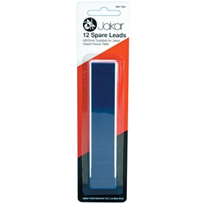 Image of 12 Jakar Clutch Pencil Refill Leads 2mm in box