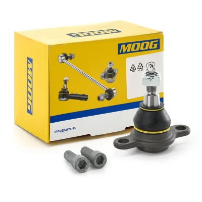 Image of 7E0407361 Ball joint MOOG VO BJ 1990 Lower, Front Axle, Axle Left, Right 15mm VOLKSWAGEN: Transporter 5, 6, 5