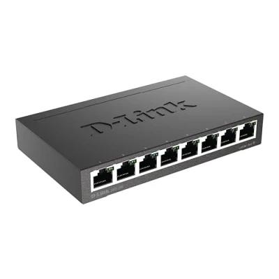 Image of D Link 8 Port Gigabit Metal Housing
