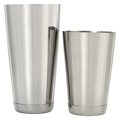 Image of Barfly Soho Cocktail Shaker Tin Set (18 oz and 28 oz), Stainless,M37152