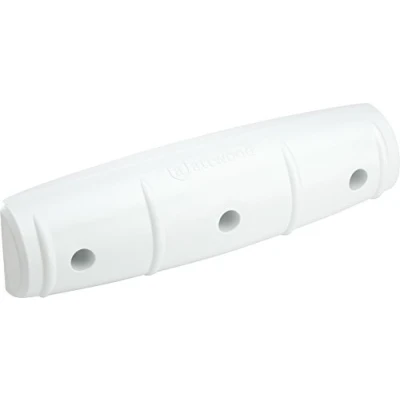 Image of attwood 93532 1 Softside UV Resistant Marine 18 Inch Straight Edge Dock Fender, White