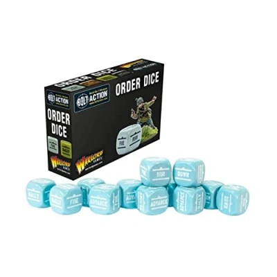 Image of Order Dice for Bolt Action (Blue)