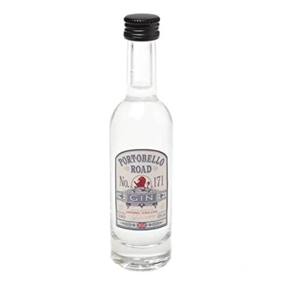 Image of Portobello Road London Dry Gin Miniature 5cl 12 Bottle Pack